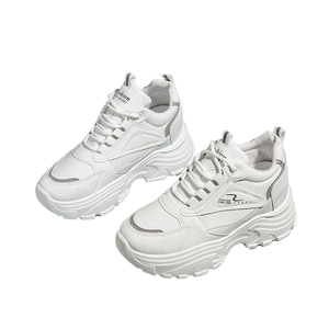 Zapatillas Deportivas Casuales Transpirables para Mujer, Zapatillas Blancas para Caminar y Correr al por Mayor, con Plantilla de EVA y PVC para Primavera, Verano, Otoño e Invierno - Product Image 4