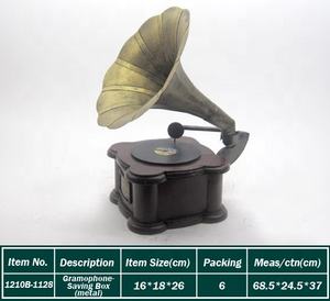 Decoración Metálica Vintage Personalizada, Modelo Musical, Acordeón, Disco, Tambor, Gramófono, Guitarra, Micrófono, Piano, Reproductor de Discos, Grabadora de Cintas - Product Image 4