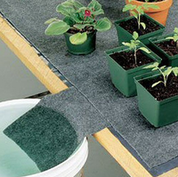 Taille découpable non tissé aiguille feutre matériel réutilisable respirant jardin/serre plante arrosage tapis capillaires pour l'horticulture