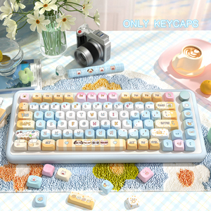 145 touches Original complet cinq côtés PBT colorant Sublimation profil MCA personnalisation personnalisée clavier mécanique Keycap - Product Image 2