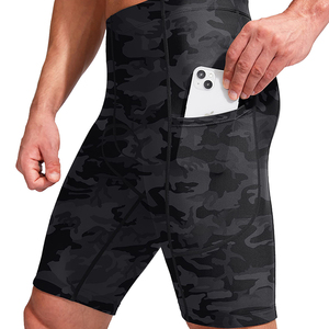 Shorts de vélo pour homme, extensibles, respirants, légers, anti-transpiration, avec rembourrage, pour le sport et les activités de plein air. - Product Image 4