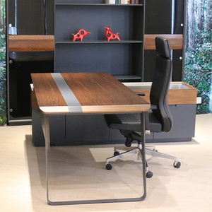 Modern Executive Desk for Boss/CEO Managers China Factory's Durable MDF Convertible <b>Office</b> Furniture Home School Hospital Sale - Product Image 2