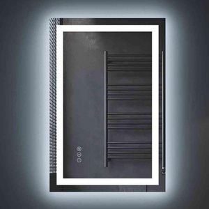 Moderno Miroir <span class=keywords><strong>Led</strong></span> inteligente pantalla táctil pared colgada inteligente barbería maquillaje baño tocador luz espejo - Product Image 2