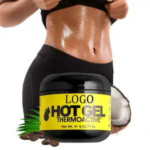 Private Label Natuurlijke Anti Cellulite Afslankende Crème Gewicht-Verliezende Afslanken Hot Gel