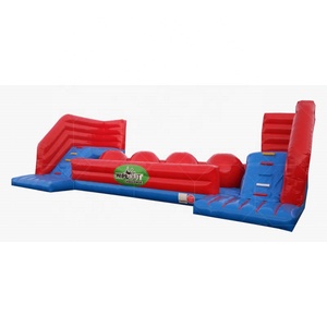 Pista inflable de doble carril para adultos Wipeout Big Baller, usada para circuitos de obstáculos inflables, de Fábrica de Inflables - Product Image 4