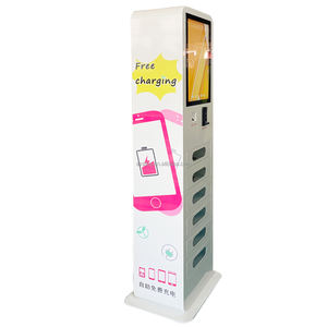 Estación de carga ultrarrápida de batería de teléfono móvil para teléfono móvil con cable y estación de carga aceptador de monedas billete con 3 cables - Product Image 3