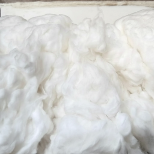 Comber Noil ผ้าฝ้าย100% ลายฟอกขาว - Product Image 1