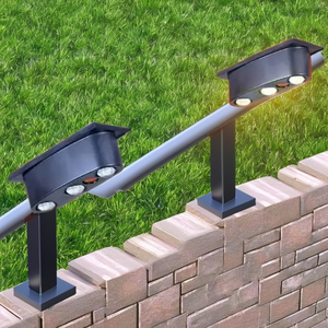 โคมไฟติดผนังโซลาร์เซลล์ LED สำหรับสวน ระเบียง บันได หรือรั้ว ขนาดเล็ก กันน้ำ เหมาะสำหรับใช้งานกลางแจ้ง - Product Image 2