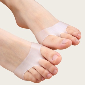 Coussins <span class=keywords><strong>de</strong></span> l'avant-<span class=keywords><strong>pied</strong></span> pour la femme pour le soulagement <span class=keywords><strong>de</strong></span> la douleur au <span class=keywords><strong>pied</strong></span> Coussinets métatarsiens en silicone respirant en nid d'abeille Semelles intérieures <span class=keywords><strong>de</strong></span> chaussures - Product Image 3