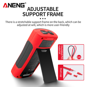 Multímetro profesional True RMS ANENG SZ16, medidor de continuidad inteligente con herramientas de prueba de Sensor inteligente automático - Product Image 4