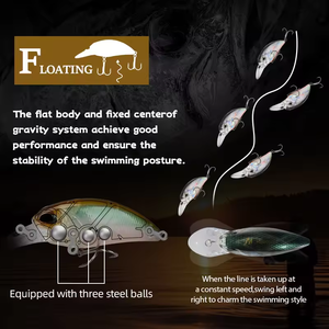 เหยื่อตกปลาเมเรดิธ6.5ซม. 14ก. เหวี่ยงเหวี่ยงเหยื่อล่อปลาเฮอริง - Product Image 3