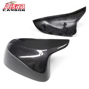 Coque de rétroviseur en carbone véritable AISKA, coque en carbone sèche, rétroviseur à clipser pour BMW X3M F97 X4M F98 X5M F95 X6M X96 X7M - Product Image 2