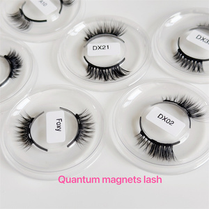 <span class=keywords><strong>Cils</strong></span> magnétiques 3D en poils synthétiques volumineux, longue tenue, pour les Émirats arabes unis, en boîte multi-paires pour le voyage - Product Image 5
