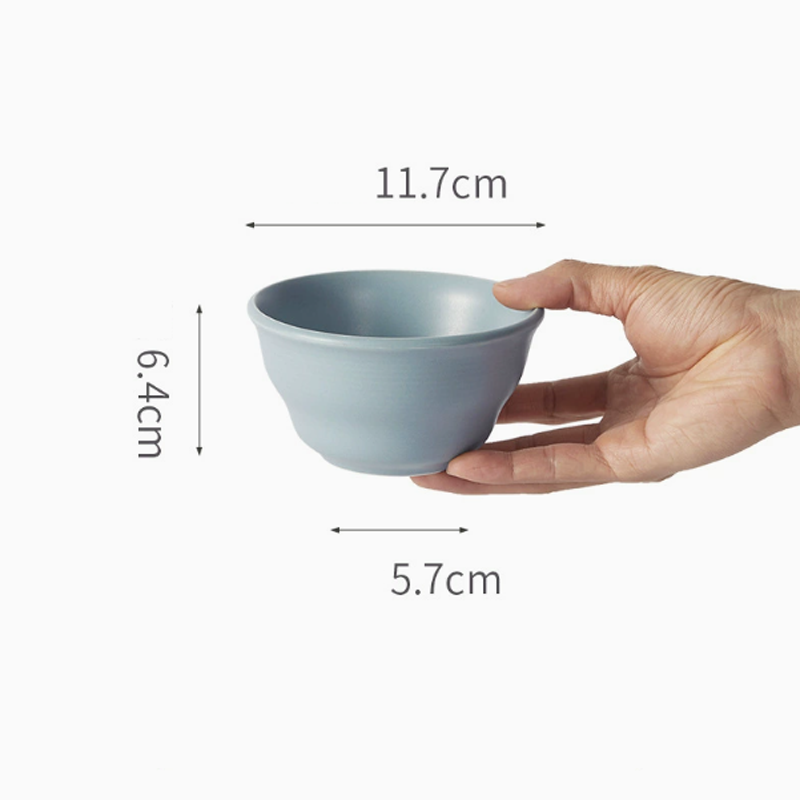 Tazón amarillo de 4.6 pulgadas