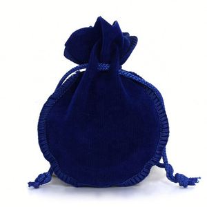 Sacs en velours en gros pour emballage de bonbons, pochettes à bijoux pour fêtes d'anniversaire, sacs à cordon avec impression sérigraphique, sacs anti-poussière pour mariage - Product Image 4