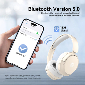 Cuffie Wireless Over-Ear SADES con Cancellazione Attiva del Rumore, Ricarica Rapida, Bluetooth 5.0, 20 Ore di Autonomia per Sport e Tempo Libero - Product Image 6
