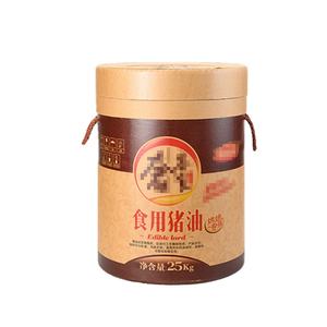 Fûts en papier kraft de qualité alimentaire CH - Modèle SJPACK 36*35 pour le stockage et le transport des graisses animales comestibles - Product Image 3