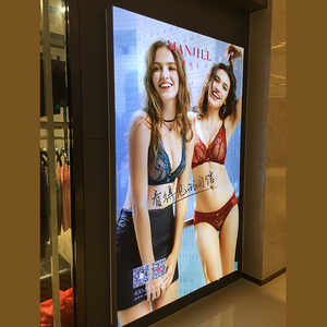 Nhôm Vải Khung Superthin Lightbox Dệt Dẫn Hiển Thị Hộp Đèn - Product Image 4