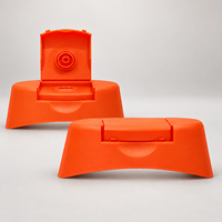 Bouchon distributeur en plastique à clapet avec couvercle de valve en silicone, couvercle à clipser en plastique, bouchon à vis à clapet pour bouteille de miel à presser
