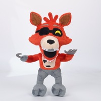 Pirate Fnaf peluche jouet cinq nuits à Freddy Funkin peluche poupée Fazbear ours Foxy lapin Bonnie Chica Peluche Juguetes enfants cadeau