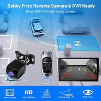 Reproductor de Radio para Auto 2DIN de 9 Pulgadas, 4 + 64 GB, Pantalla MP5 Portátil, Estéreo, Android Carplay, Reproductor de DVD para Auto