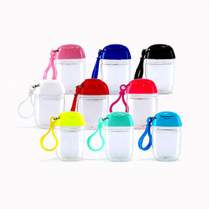Wholesale Custom Mini <strong>Pocketbac</strong> Hydrating Alcohol Based Hand Sanitizer Gel in Cute Round Easy Open End PET Bottle With Logo - Product Image 1