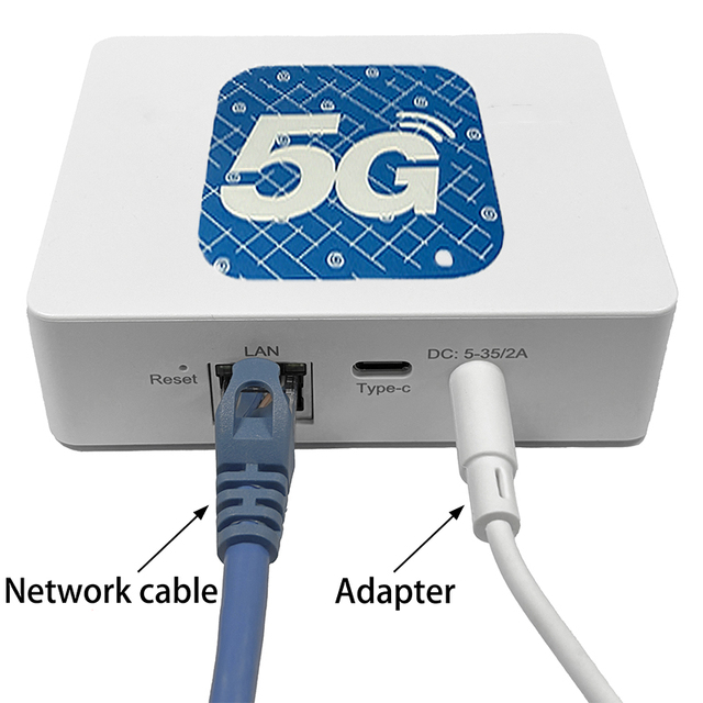 Hot Selling Cpe 5G Router Wifi 6 With Sim Card Slot Dual Network Cooling Fan Change IMEI RG500U-EA Module 5G CPE WiFi Routers