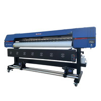Printer Ecosolvent Format Besar 1.8m 2 Head I3200 untuk Flex Banner Vinyl