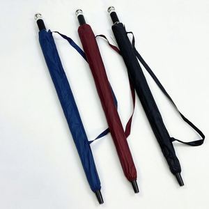 Paraguas de Golf Personalizado con Logotipo, 130 cm, Resistente al Viento, con Toldo Recto de Pongee, Semi-Automático, 8 Varillas, Estructura de Fibra de Vidrio, para Lluvia y Sol, para Viajes - Product Image 3