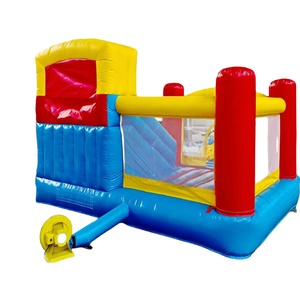 Phổ Biến Nhất Và Chất Lượng Cao Sản Phẩm Sân Sau Trẻ Em Chơi Bóng Rổ Lâu Đài <span class=keywords><strong>Bouncy</strong></span> - Product Image 2