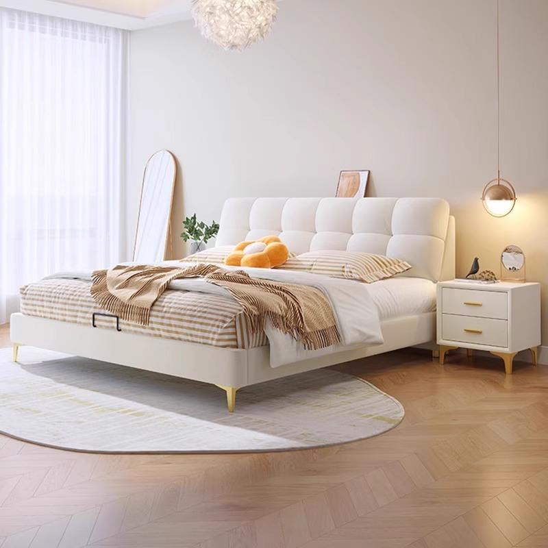 King Size Bed in Small Bedroom Stylish Storage Solutions