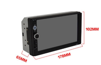 2 Din 7 pouces numérique TFT écran tactile Bt vidéo Coche Mp5 Autoradio Autoradio lecteur MP5
