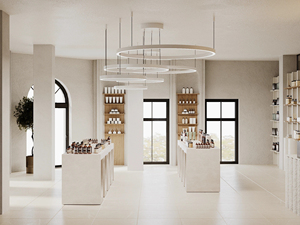 Aménagements de magasin de cosmétiques sur mesure, comptoirs d'exposition modernes pour salons de beauté, mobilier de vente au détail, design d'intérieur - Product Image 2