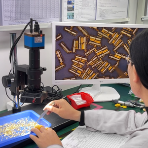 Conectores Pogo Pin Personalizados con Torneado CNC de 1.5mm-10mm, DIP de 3mm de Grosor, Sonda de Contacto de Alta Corriente con Resorte - Product Image 5