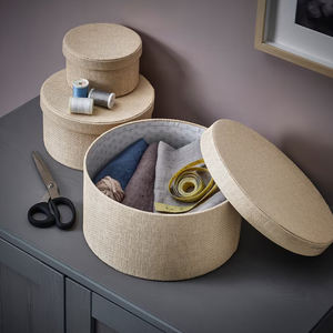 Scatole per ricordi floreali per le donne scatole di nidificazione per regali scatole di immagazzinaggio graziose in cartone per la decorazione domestica - Product Image 4