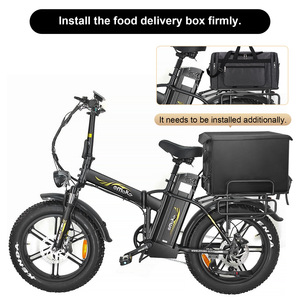 Hot Sale <b>Electric</b>-assist Food Delivery Long-Range Inches 48V Lithium Battery Overseas Warehouse C94 Long-Range C - Product Image 2