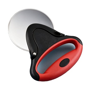 New Household Foldable Non-Slip Thickened Material Stainless Steel Pizza Cutter With Detachable Single <b>Wheel</b> for Vegetables - Product Image 4