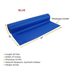 Tappeto <span class=keywords><strong>in</strong></span> Neoprene Personalizzato con Logo 27'*20' Rosso - Product Image 6