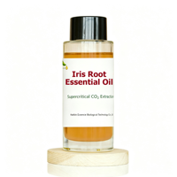 Huile Essentielle de Racine d'Iris Certifiée ISO, Extraite par CO2 Supercritique, Qualité Cosmétique Naturelle en Gros, Essence de Santé