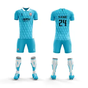 卢森足球服套装升华足球服男士足球服定制足球运动服定制足球服