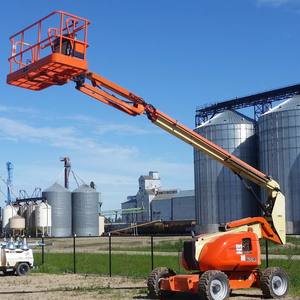 Cfmmg 6m-22m हाइड्रोलिक ट्रेलर टेलीस्कोपिक स्डर टॉबल बूम लिफ्ट हवाई कार्य मंच बिक्री के लिए - Product Image 4