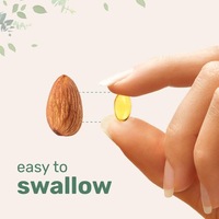 Gélules d'huile de poisson Oméga 3 triple concentration avec 1200 mg d'EPA et 900 mg de DHA, saveur citron sans reflux pour la santé cardiaque, cérébrale et articulaire des adultes