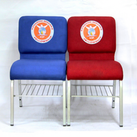 Chaises d'église, tiroirs, empilables, utilisation du royaume-uni