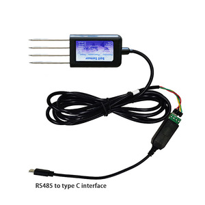 Thông số đất <span class=keywords><strong>Tester</strong></span> Analyzer RS485 đầu ra độ ẩm đất nhiệt độ <span class=keywords><strong>Ph</strong></span> Ec NPK độ mặn 8 trong 1 cảm biến USB cho thông minh nông nghiệp - Product Image 5