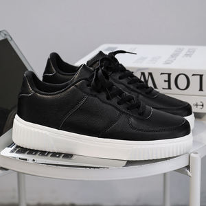 Marka Logo özel erkekler düz kaykay spor Sneakers boş saf beyaz deri artı boyutu ab 49 <span class=keywords><strong>50</strong></span> US15 16 rahat yürüyüş ayakkabısı - Product Image 5