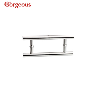 Nhà Sản Xuất Ống Tròn Cửa Thép Không Gỉ Kéo Dài Cửa Xử Lý H Hình Dạng Cửa Kính Xử Lý Cổ Điển Glass Kéo Xử Lý - Product Image 4