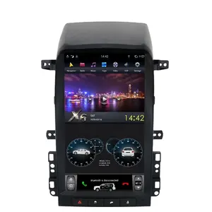 13,6 "de pantalla Vertical 4 + 64GB Tesla Android reproductor Multimedia Radio navegación GPS para Chevrolet Captiva 2007-2012