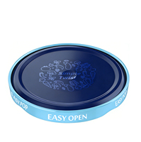 Couvercle innovant à ouverture facile de 58 mm pour bocaux en verre, couvercle de mise en conserve, fermeture conviviale pour les fabricants d'emballages alimentaires OEMODM