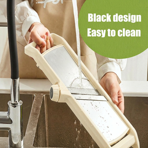 Utensilios de Cocina Premium LOVFE, Cortador y Rebanador Manual de Frutas y Verduras de Acero Inoxidable, Rebanador Mandolina - Product Image 2