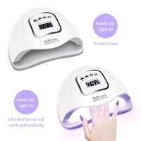 Lampe UV LED SUN X5 Max 150W 45 LED pour Séchage Rapide des Ongles, Qualité Supérieure, à Brancher, pour Salon et Domicile